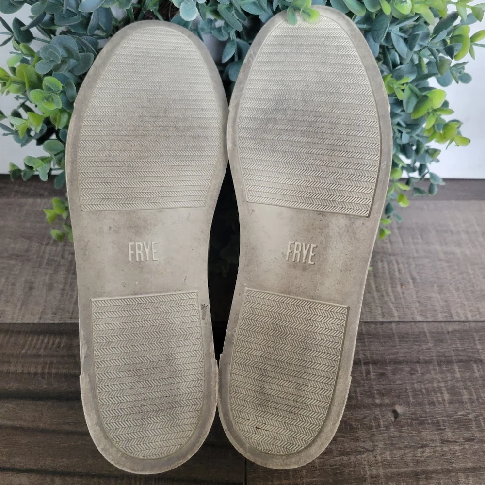 Frye Ivy Low Lace Blush Leather Sneakers Womens Size 9.5 - Picture 8 of 9